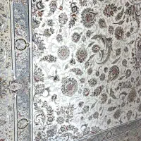 فرش ۱۲ متری ۱۲۰۰ شانه چهار تخته آکبند کرم