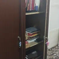 کمد سه تیکه چوبی کاملا سالم|جاکفشی، کمد، دراور|شیراز, آزادگان|دیوار
