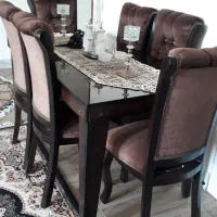 میز و صندلی غذاخوری 6 نفره