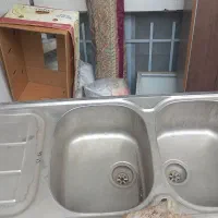 سینک ظرف شویی دوقلو سالم