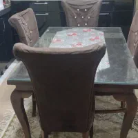 میز ناهارخوری چهار نفره کارکرده