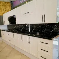 کابینت آماده سفید