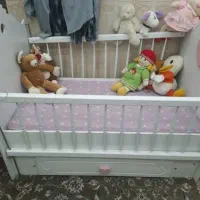 تخت کودک همراه باتشک درحدنو