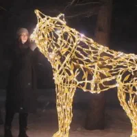 المان نوری فلزی، پارک نوری|مجسمه، تندیس، ماکت|نجفآباد, یزدانشهر|دیوار