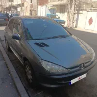 206 مدل 86 ساشی سقف ستون سالم فنی درجه یک