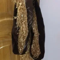 پرده‌ درحدنو سالم کتان براق