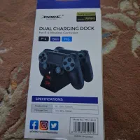 دسته اصلی سونی ۴  و پایه شارژ|کنسول، بازی ویدئویی و آنلاین|کرج, بنیاد|دیوار