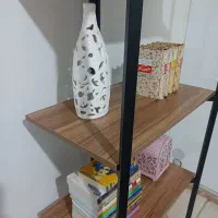 کتابخانه چوب و فلز|کتابخانه، شلف، قفسه‌های دیواری|تهران, چیتگر جنوبی|دیوار