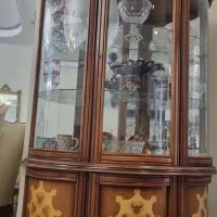 بوفه چوبی منبت کاری شده|بوفه، ویترین، کنسول|تهران, حکیمیه|دیوار