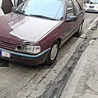 پژو 405 عنابی مدل 84