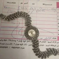 ساعت نقره درحدن برای کادو روز دختر