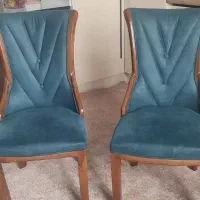 ۴ عدد صندلی میز غذا خوری تمیز برای فروش