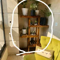 دوعددمبل تک نفره با میز عسلی وسط وجای گلدانی چوبی|مبلمان خانگی و میز عسلی|بندرعباس, |دیوار