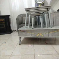 جلو مبلی طوسی