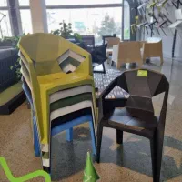 صندلی باغی پلاستیکی پارمید کارخانه 24 / تهران نواب|میز و صندلی غذاخوری|تهران, خرمشهر|دیوار