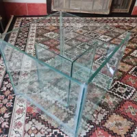 آکواریوم نو 45در45 با فضای گلدانی در وسط اکواریوم