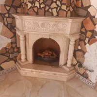 شومینه آماده گازی
