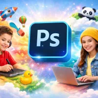 آموزش فتوشاپ کودکان و نوجوانان