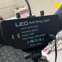 رینگ لایت تمیز و در حد نو|دوربین عکاسی و فیلمبرداری|بهبهان, |دیوار