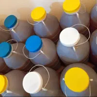 عسل طبیعی تضمینی با برگ آزمایش