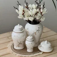 جینجر دکوری و اباژور و گلدان