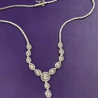گردن بند سرویسی طلا|جواهرات|شیروان (خراسان), |دیوار