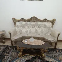 مبل استیل  تمام چوب