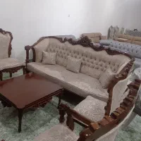 مبل راحتی وسلطنتی با اقساط 15ماهه|مبلمان خانگی و میز عسلی|پارس‌آباد, |دیوار