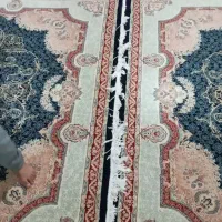 چهارتخته فرش ۶متری سرمه ای|فرش|کرمانشاه, |دیوار