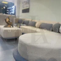 مبل ال مدل مخمل(هازل)|مبلمان خانگی و میز عسلی|قشم, |دیوار