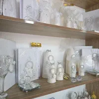 فروش ست بله برون و آینه شمعدان