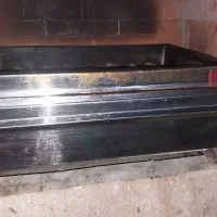 منقل گازی کباب پز تمام استیل