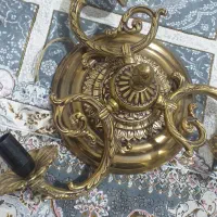 لوستربرنزآشپزخانه|لوستر و چراغ آویز|ارومیه, |دیوار