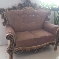 مبل ۷نفره سلطنتی درحدنو با پارچه مسکو|مبلمان خانگی و میز عسلی|بندر ماهشهر, |دیوار