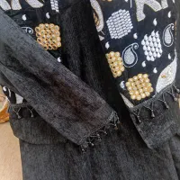 کت وسارافون مخمل وسوزن دوزی|لباس|بم, |دیوار