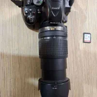 دوربین حرفه‌ای نیکون D5300 با لنز 18 140|دوربین عکاسی و فیلم‌برداری|تهران, دریان‌نو|دیوار