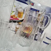 پارچ و لیوان امپراطوری،فرانسه اصل،لومینارک|ظروف سرو و پذیرایی|محمدشهر, محمدشهر|دیوار