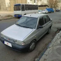 پراید ۸۸ دوگانه‌سوز دستی نقره‌ای