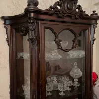 ویترین چوب گردو|بوفه، ویترین، کنسول|تهران, صد دستگاه|دیوار