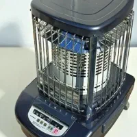 بخاری نفتی ژاپنی برقی قدیمی عتیقه