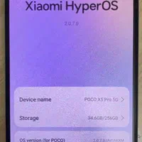 شیائومی Poco X5 Pro با حافظهٔ ۲۵۶ گیگابایت|موبایل|تهران, ازگل|دیوار