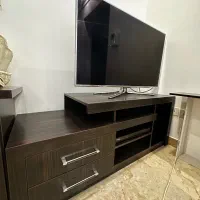 میز تلویزیون با کشو و میز آرایشی