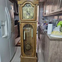 ساعت ایستاده کلاسیک زنگ‌دار با پاندول خارجی