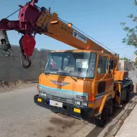 جرثقیل ۷تن|خودرو سنگین|نیمبلوک, |دیوار