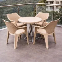 میز و صندلی غذاخوری و پلاستیکی پویان کافه رستوران