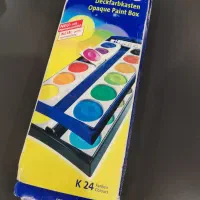 آبرنگ ۲۴ رنگ پلیکان به همراه ۵ قلمو|لوازم التحریر|قم, پردیسان|دیوار