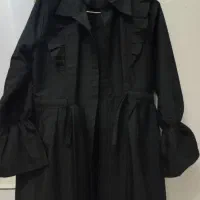 مانتو بلند مشکی|لباس|بناب, |دیوار