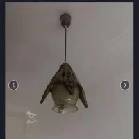 لوستر چوبی  کاملا سالم|لوستر و چراغ آویز|رشت, شهرک صبا|دیوار