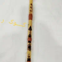 ساز نی هفت بند سوختنگاری|سازهای بادی|گرگان, |دیوار