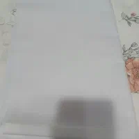 ۲/۵متر پارچه تترون ژاپن سفید عرض ۹۰
